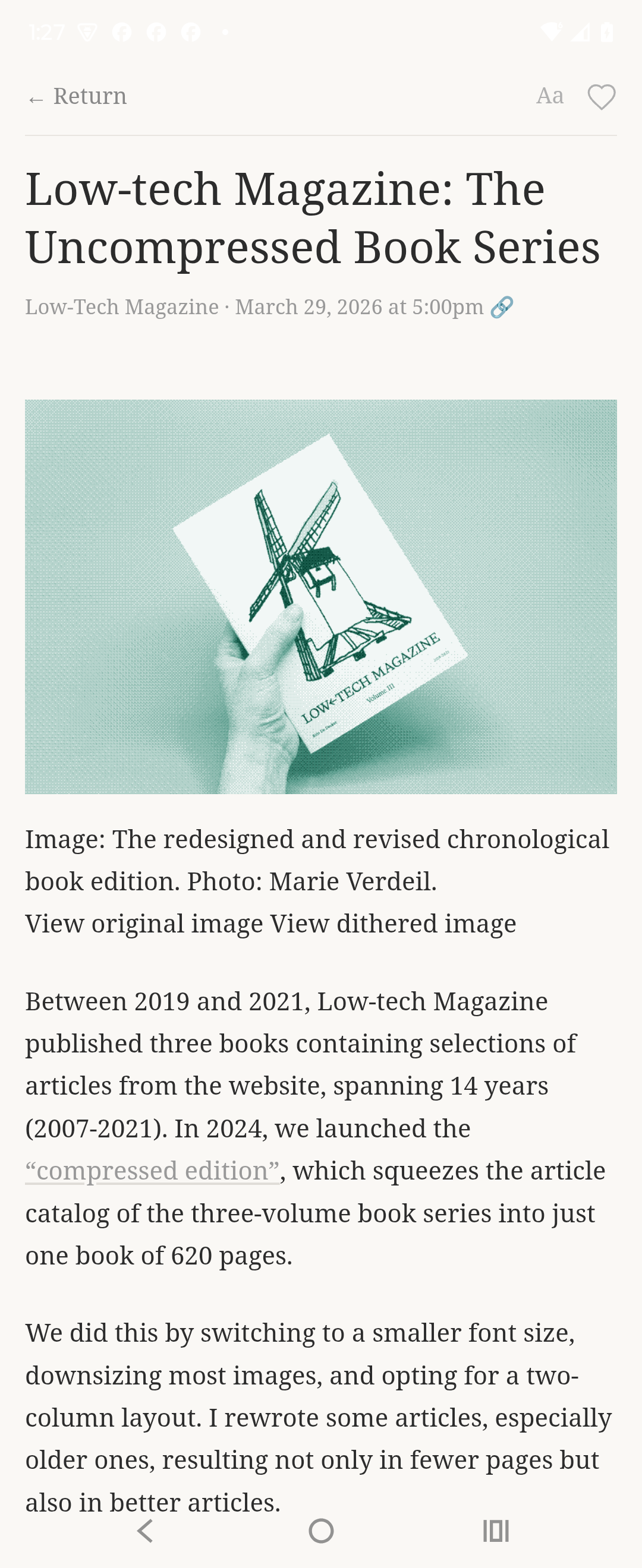 The reading experience 2