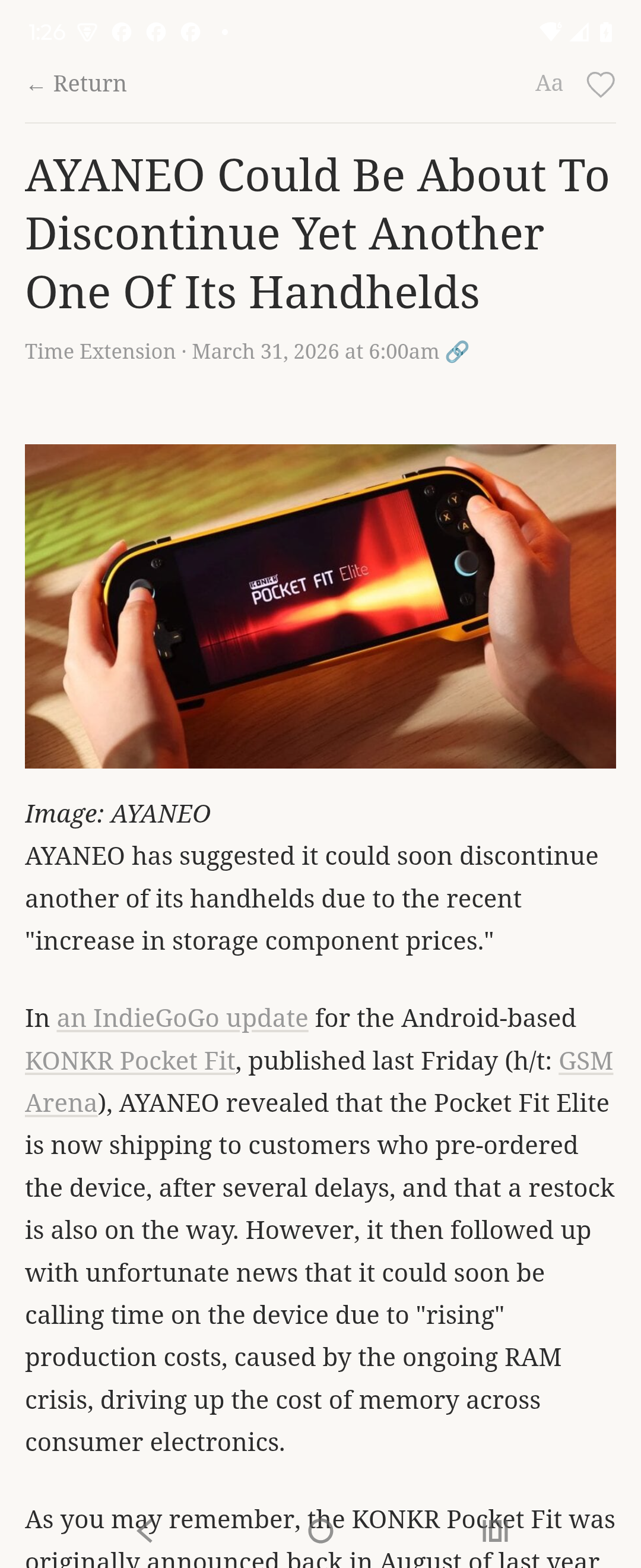 The reading experience 1